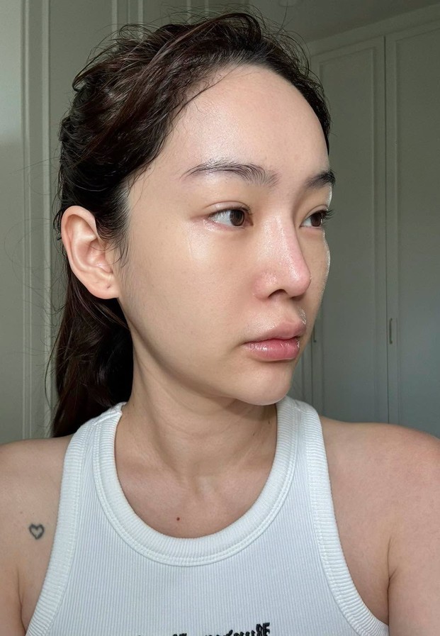 ปุ้มปุ้ย พรรณทิพา ในเซลฟีหน้าสดไม่แต่งหน้า
